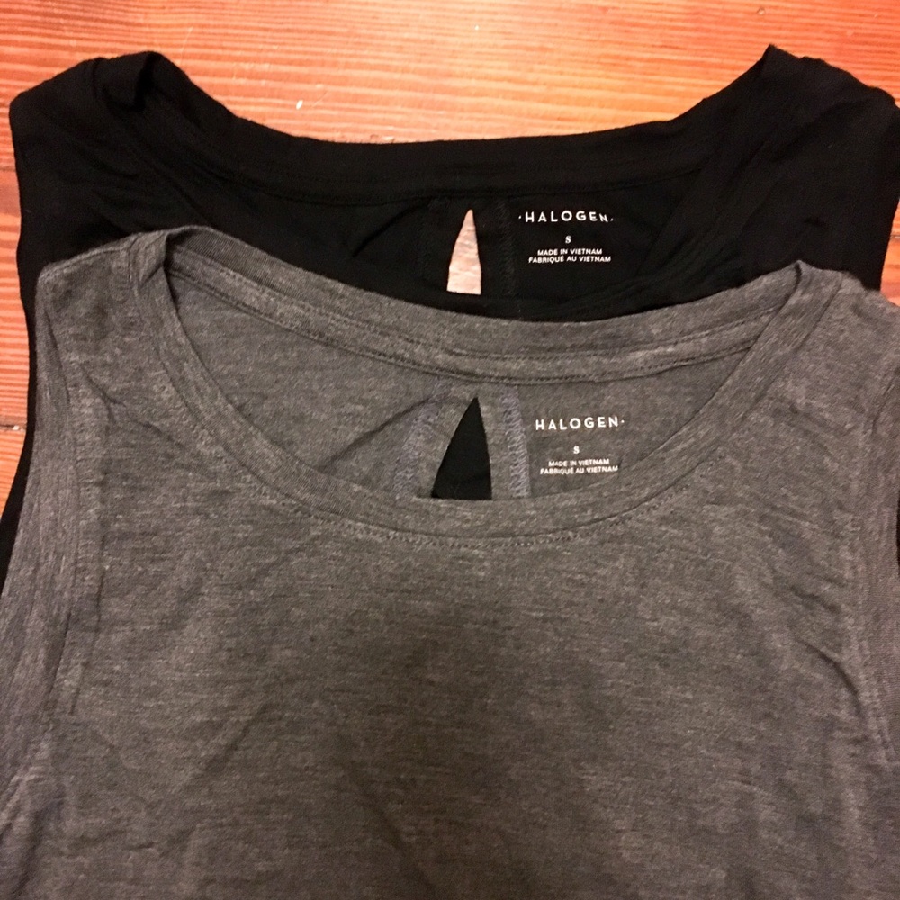 Halogen Split Back Tank Bundle!